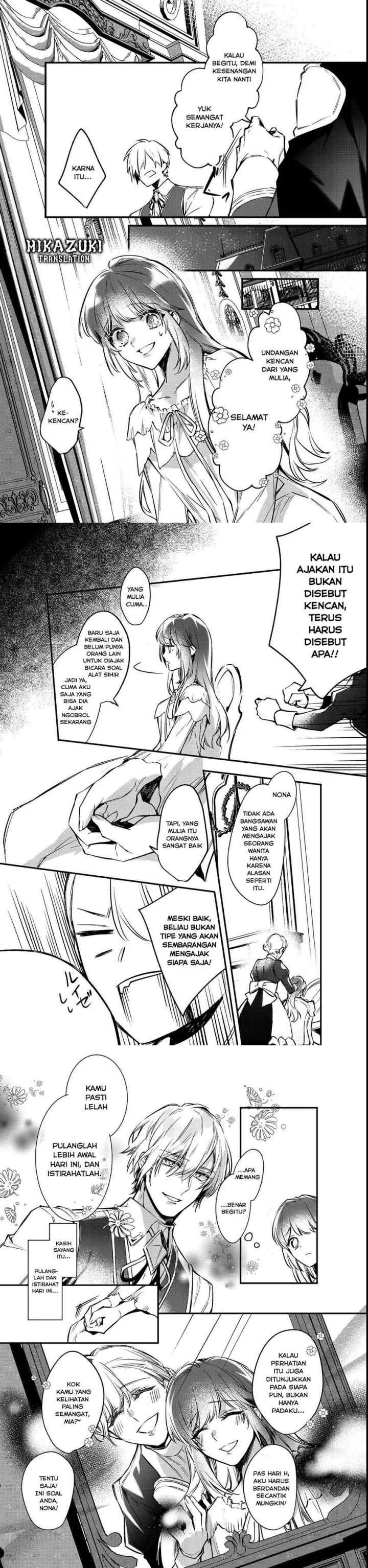 Konyaku Haki Sareta Kaedama Reijou, Hatsukoi no Toshiue Ouji ni Dekiai Sareru chapter 5 halaman 4