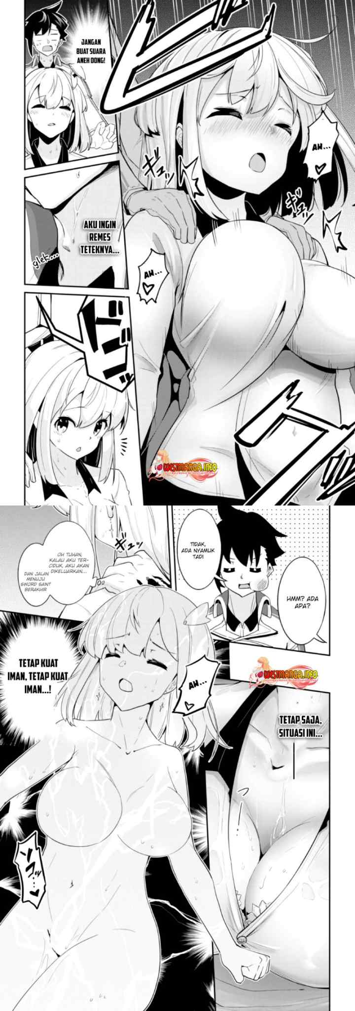 Seikishi ni Natta kedo Danchou no Oppai ga Sugosugite Kokoro ga Kiyomerarenai chapter 4 halaman 12