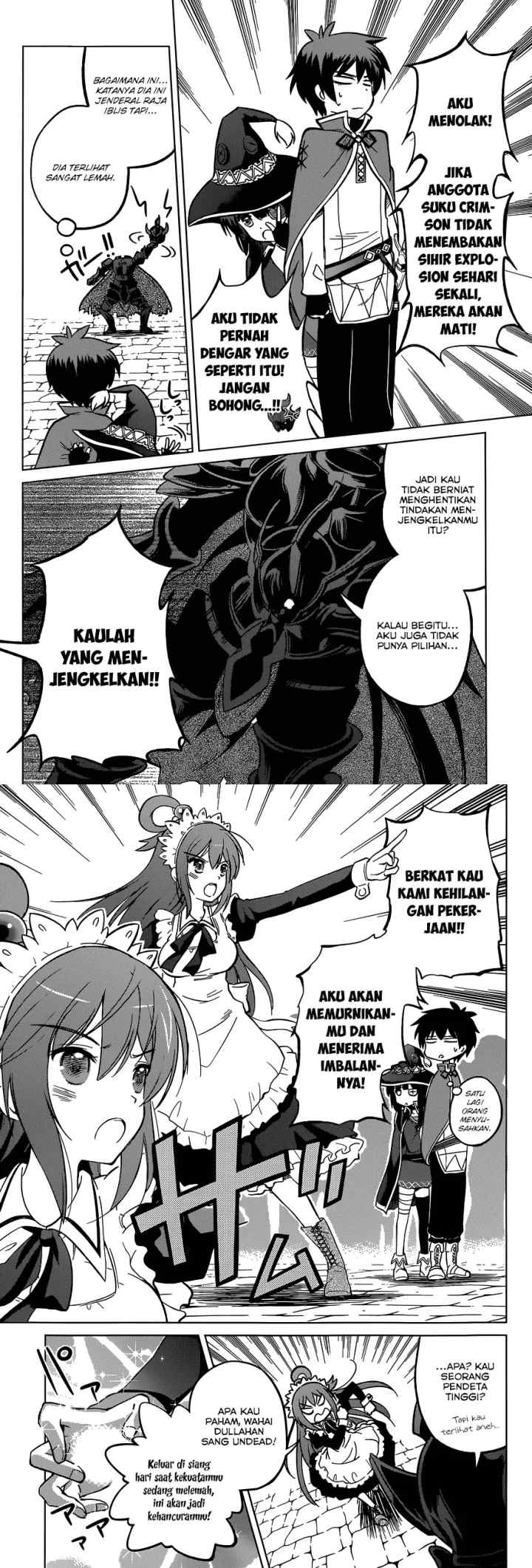 Kono Subarashii Sekai ni Shukufuku o! chapter 4 halaman 12