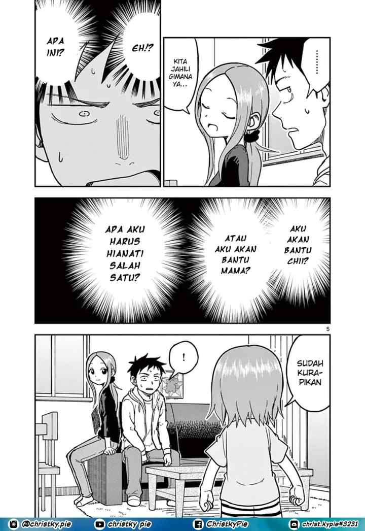 Karakai Jouzu no (Moto) Takagi-san chapter 133 halaman 5