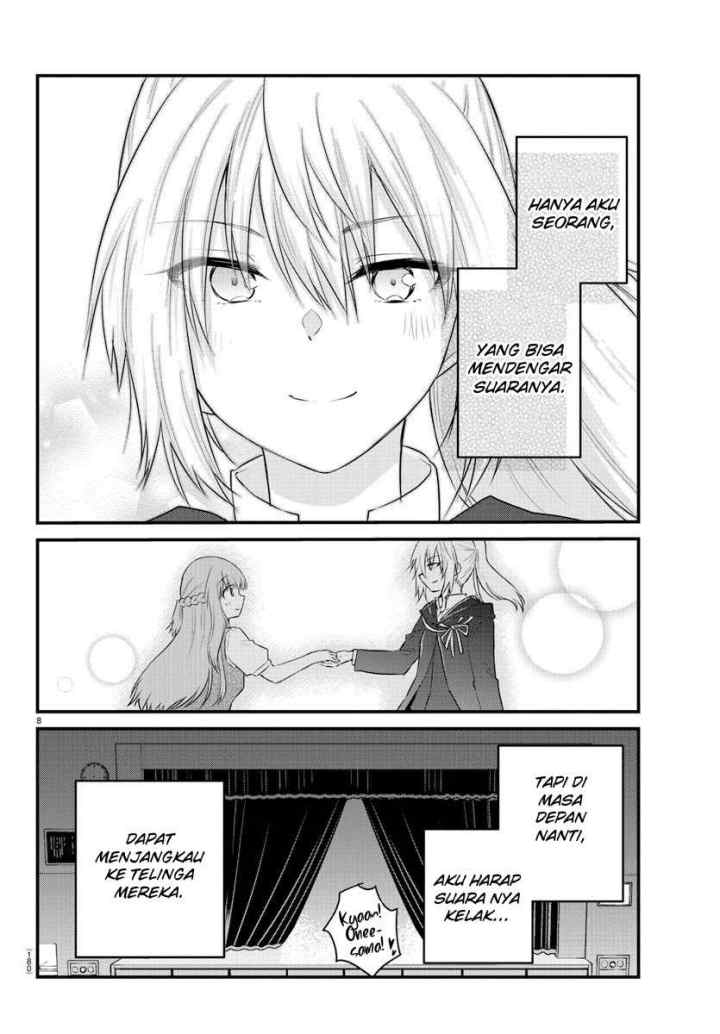 Koe ga dasenai Shoujo wa chapter 59 halaman 8