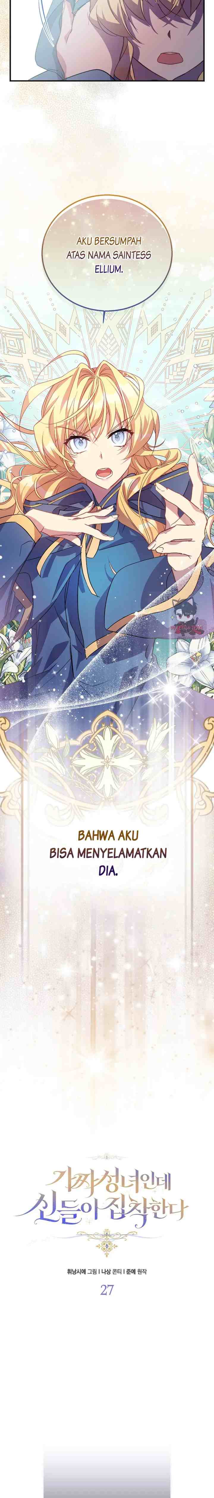I'm a Fake Saintess but the Gods Are Obsessed chapter 27 halaman 9