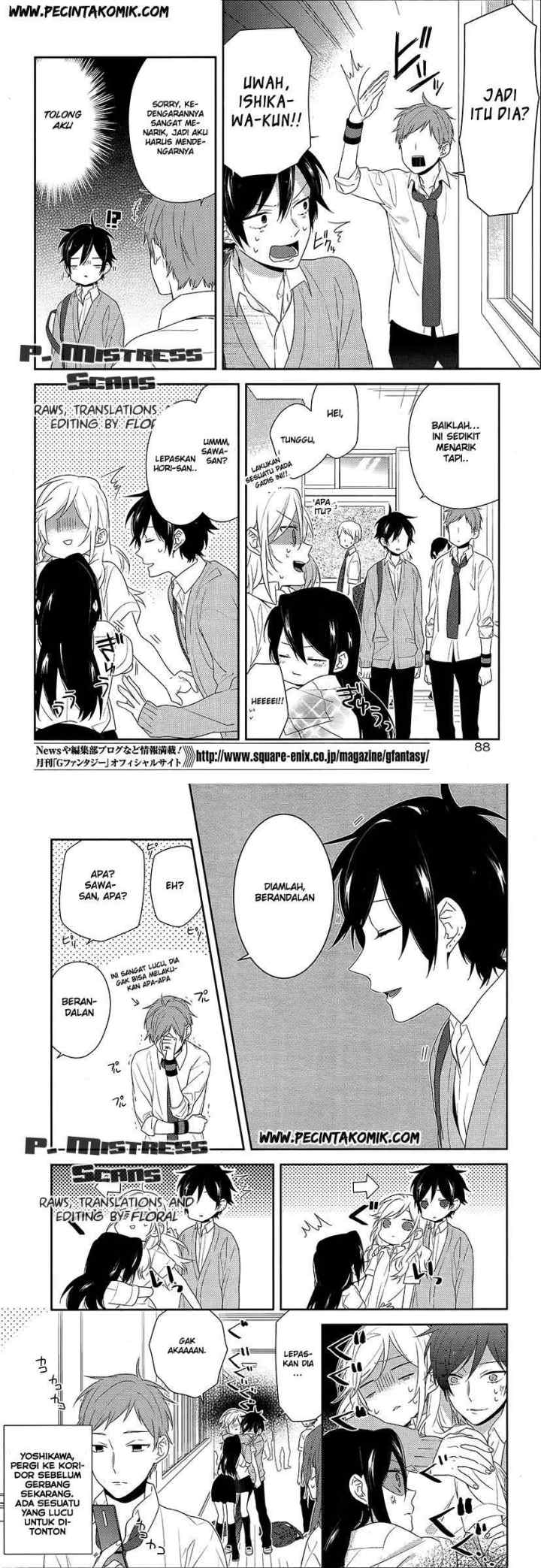 Horimiya chapter 29 halaman 8