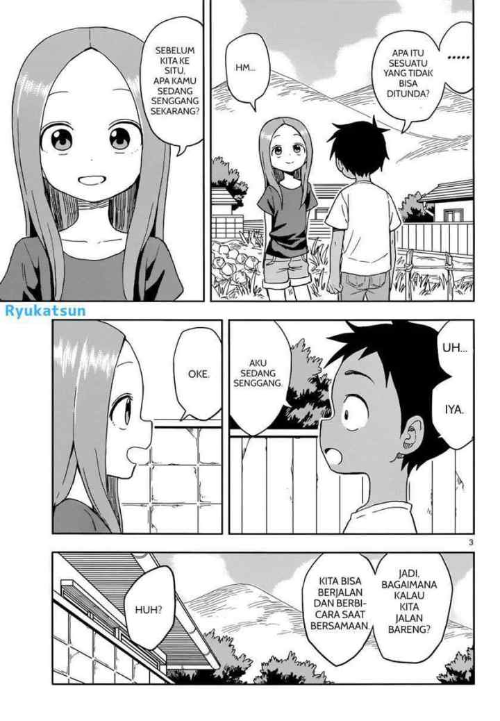 Karakai Jouzu no Takagi-san chapter 92 halaman 4