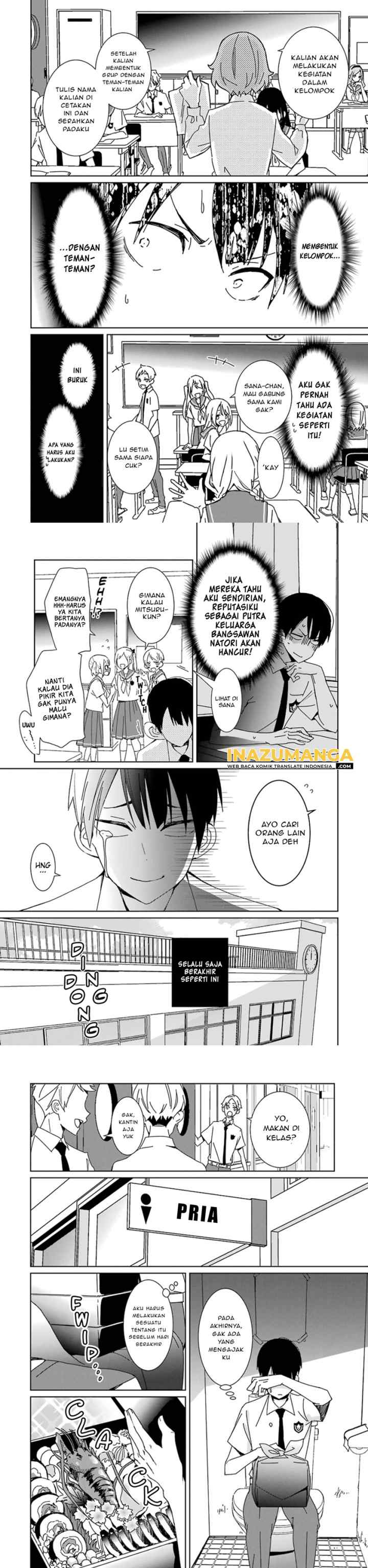 Mitsuru Bocchan wa Bocchi chapter 1 halaman 6