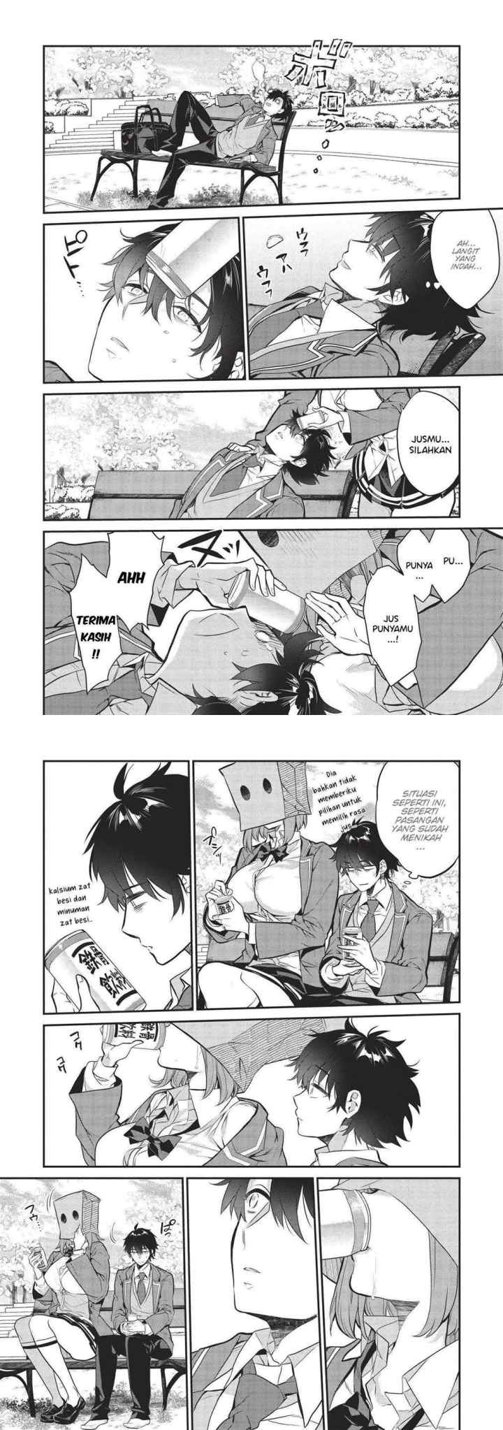 Kamiyama-san no Kami Bukuro no Naka ni wa chapter 3 halaman 10
