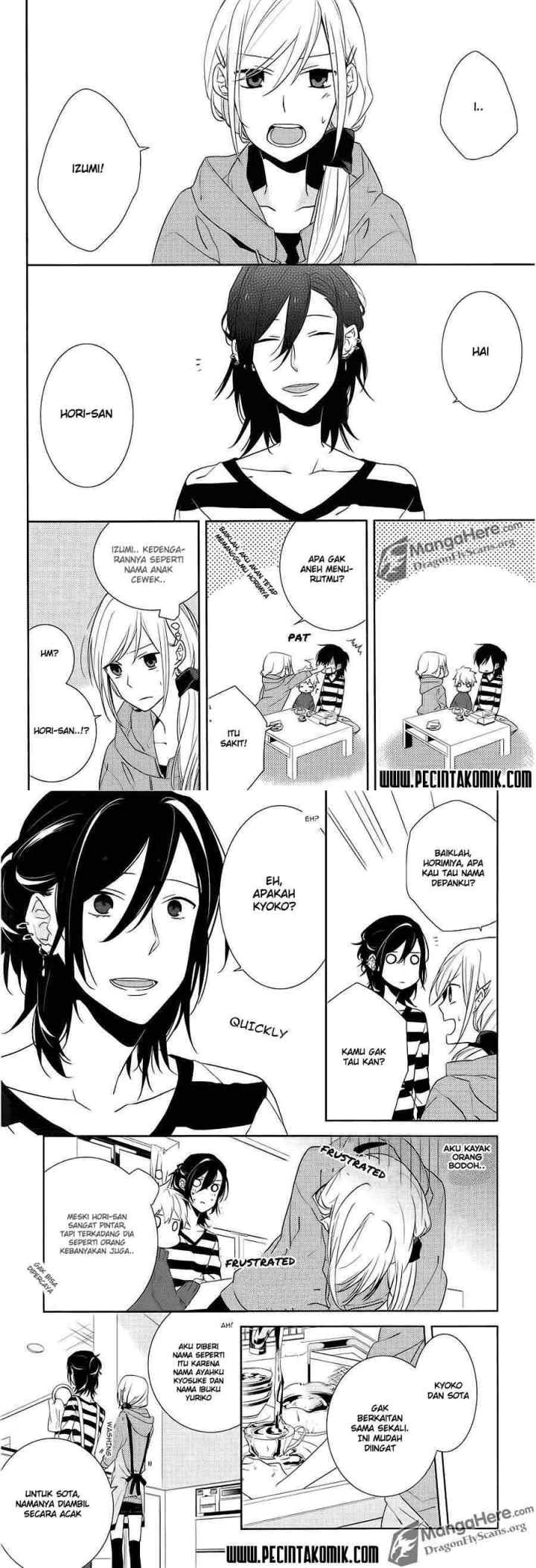 Horimiya chapter 4 halaman 12