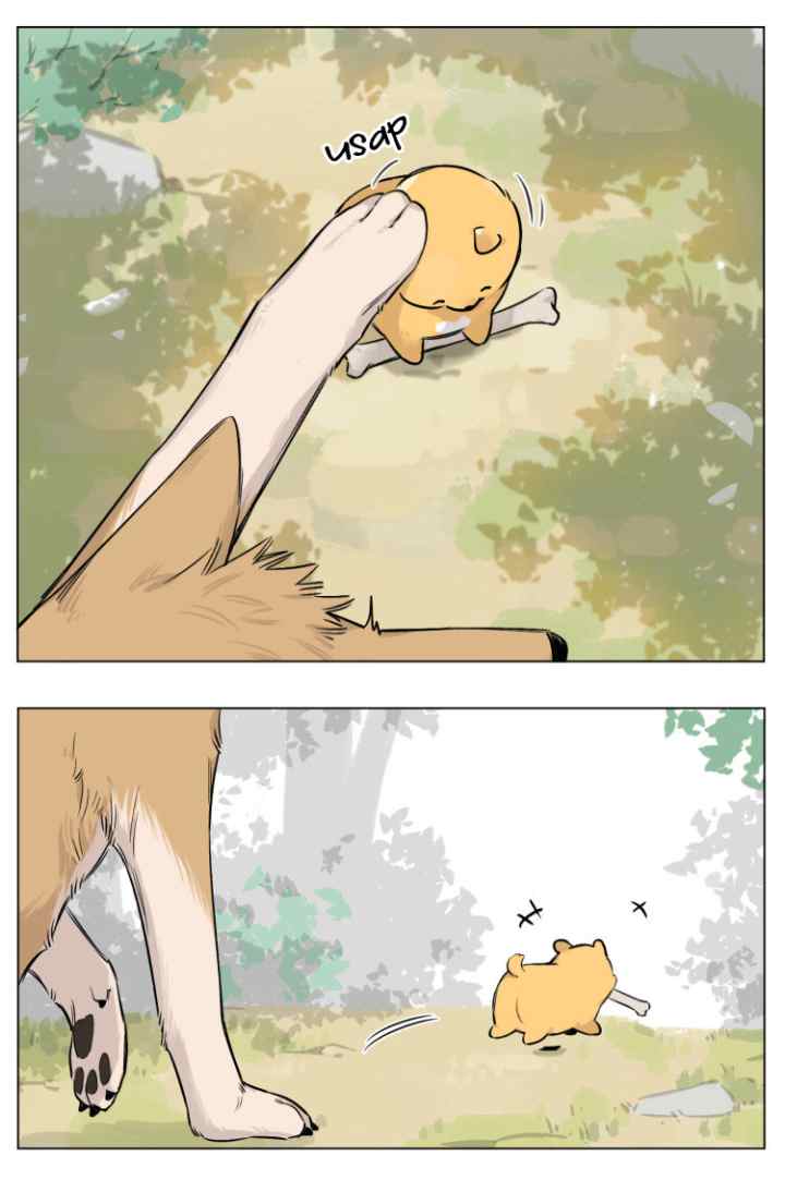 Papa Wolf and the Puppy chapter 12 halaman 12