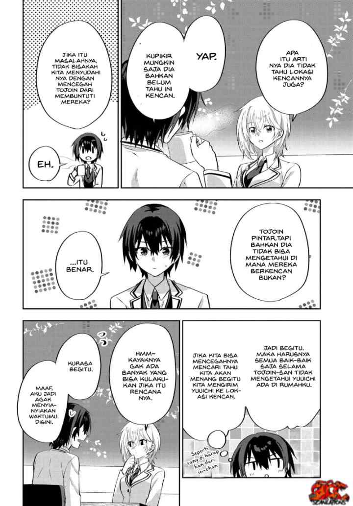 RabuKome Manga ni Haitte Shimattanode, Oshi no Make Hiroin o Zenryoku de Shiawaseni suru chapter 4.2 halaman 8
