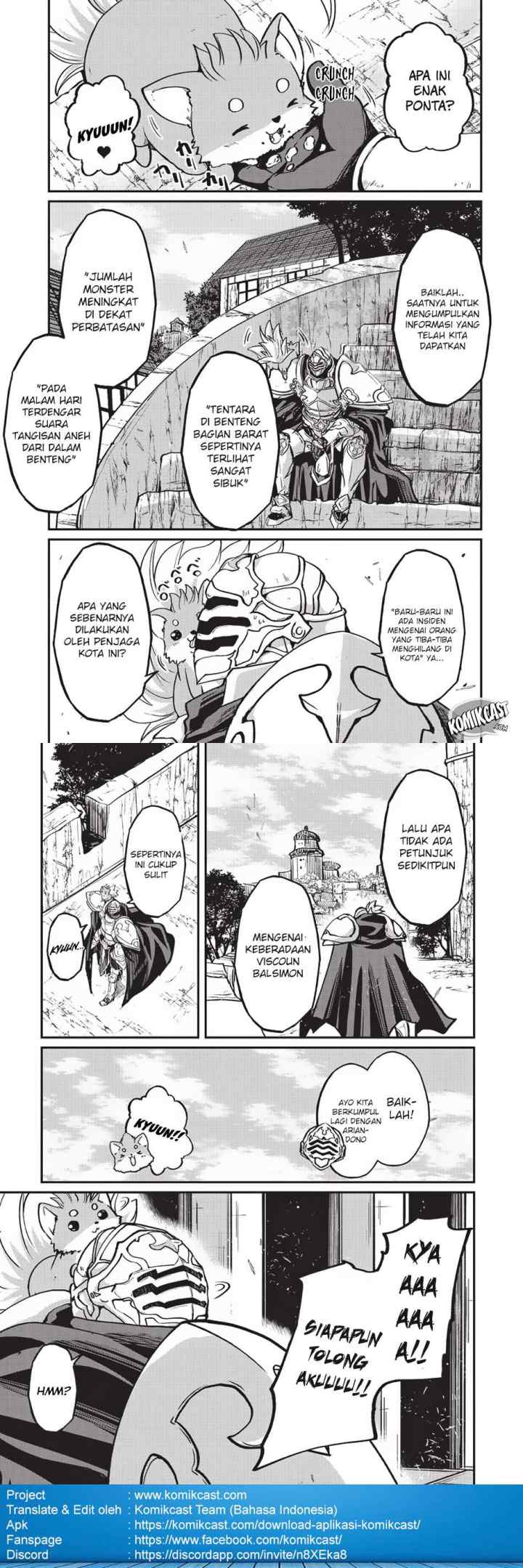Gaikotsu Kishi-sama, Tadaima Isekai e Odekakechuu chapter 18 halaman 4