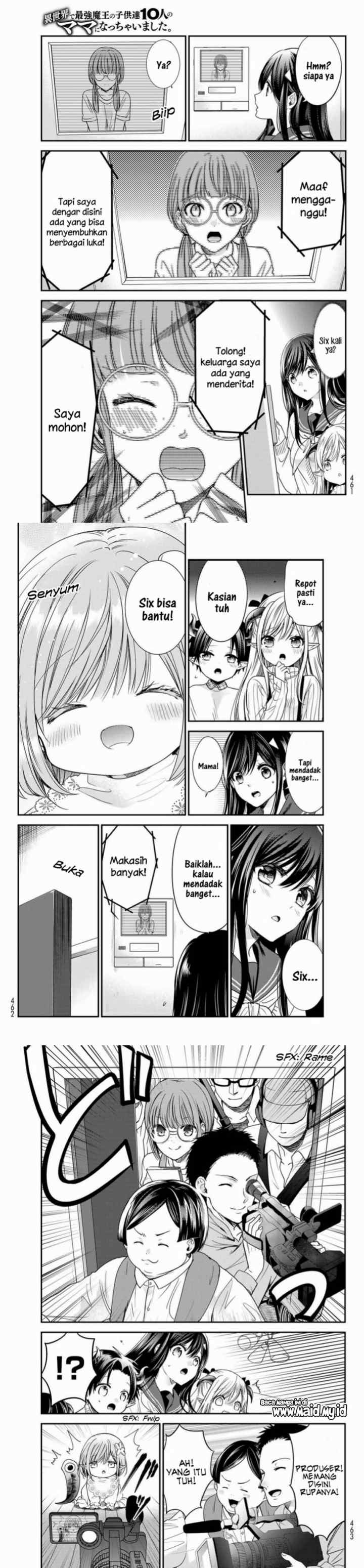 Isekai de Saikyo Mao no Kodomotachi no Mama ni Natchaimashita chapter 23 halaman 9