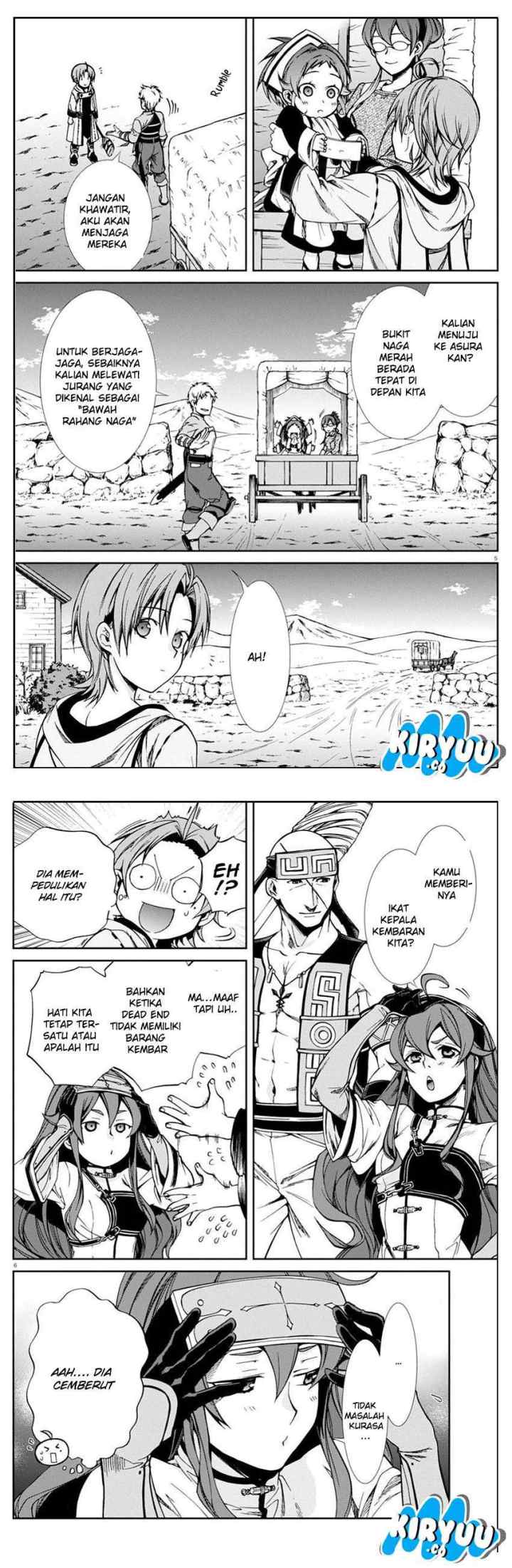 Mushoku Tensei: Isekai Ittara Honki Dasu chapter 46 halaman 4