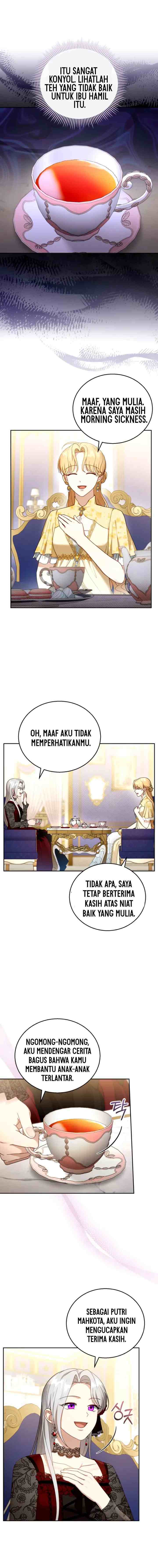 I Am Trying To Divorce My Villain Husband, But We Have A Child chapter 47 halaman 7