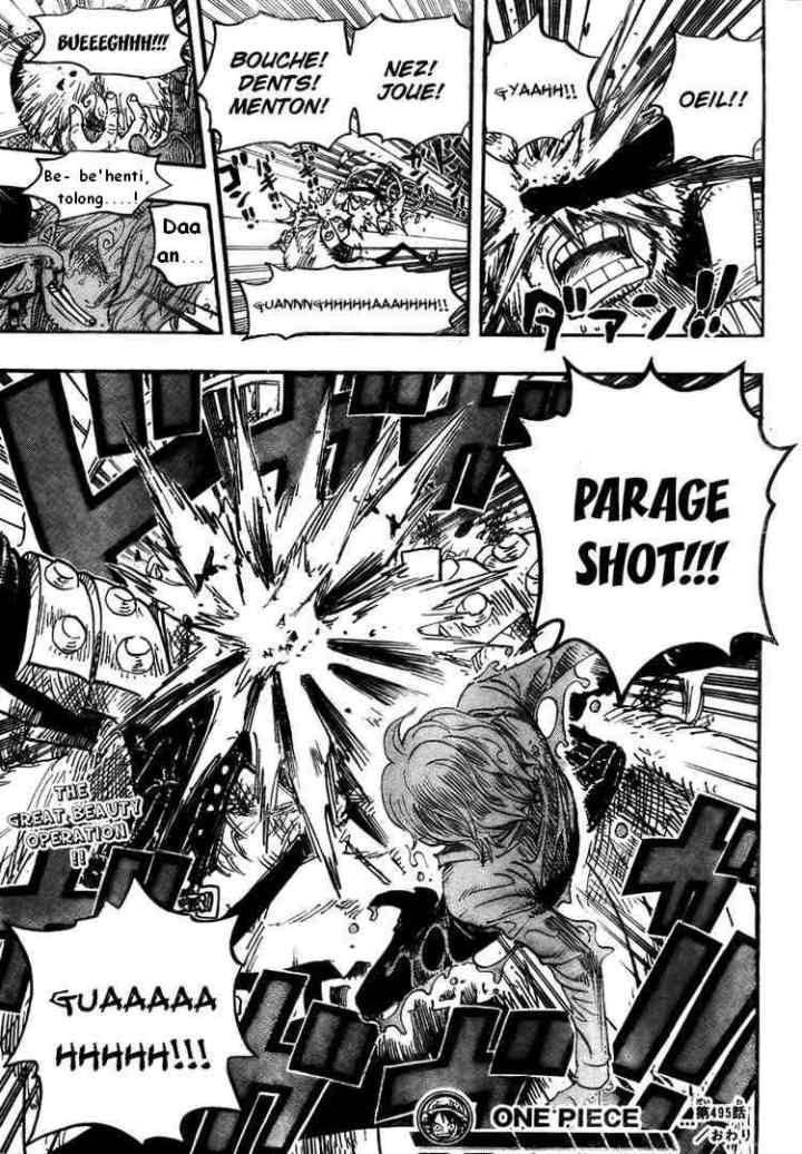 One Piece chapter 495 halaman 19