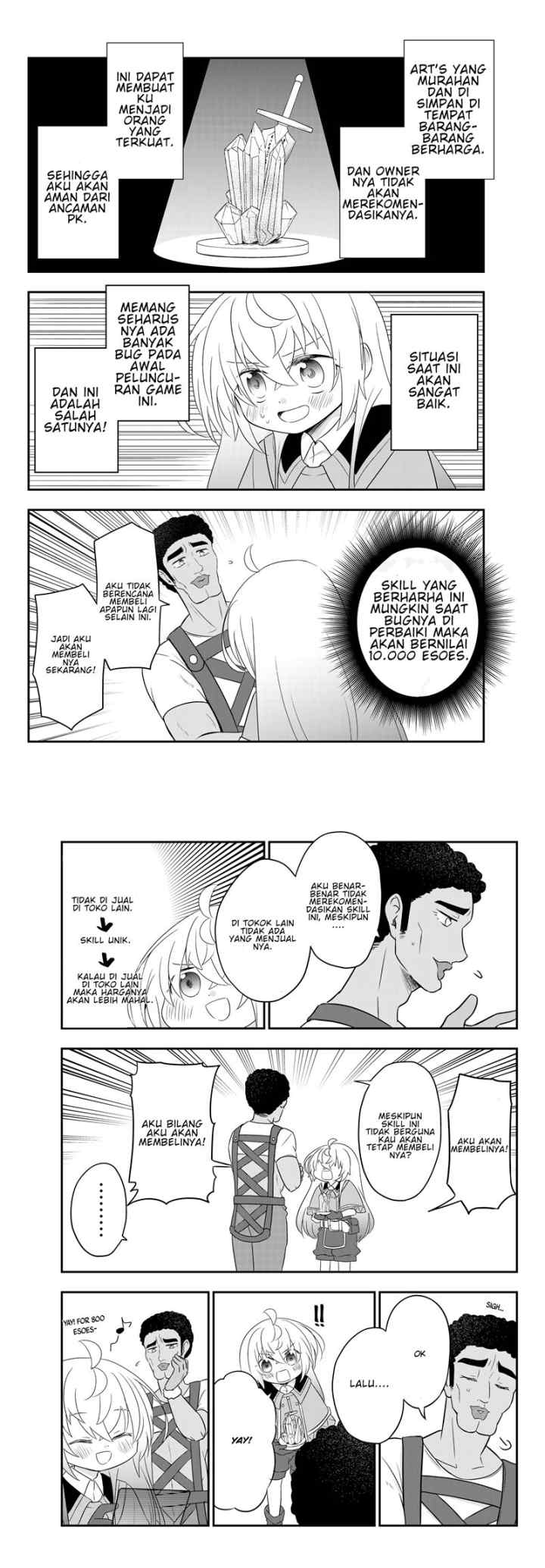 Bishoujo ni Natta kedo, Netoge Haijin Yattemasu chapter 3 halaman 12