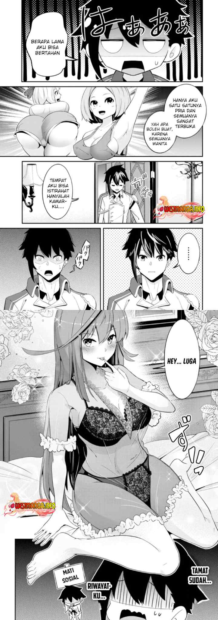 Seikishi ni Natta kedo Danchou no Oppai ga Sugosugite Kokoro ga Kiyomerarenai chapter 1.2 halaman 10