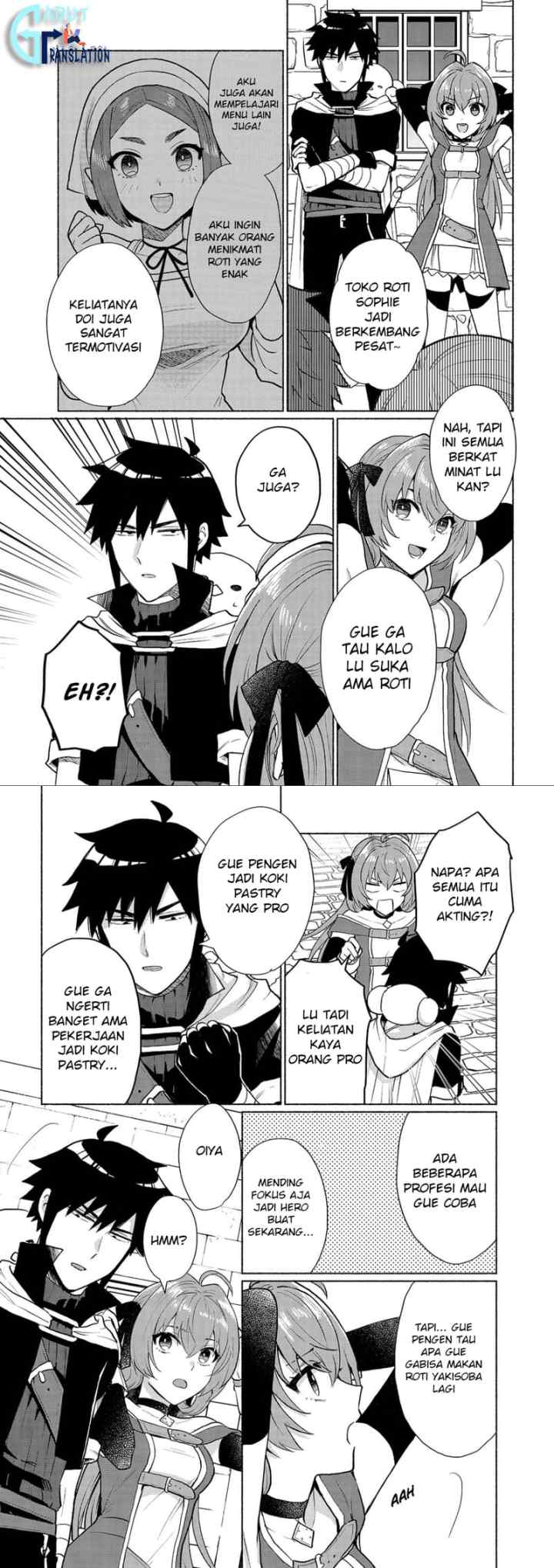 Tensei Shitara Ore ga Heroine de Aitsu ga Yuusha datta chapter 8 halaman 10