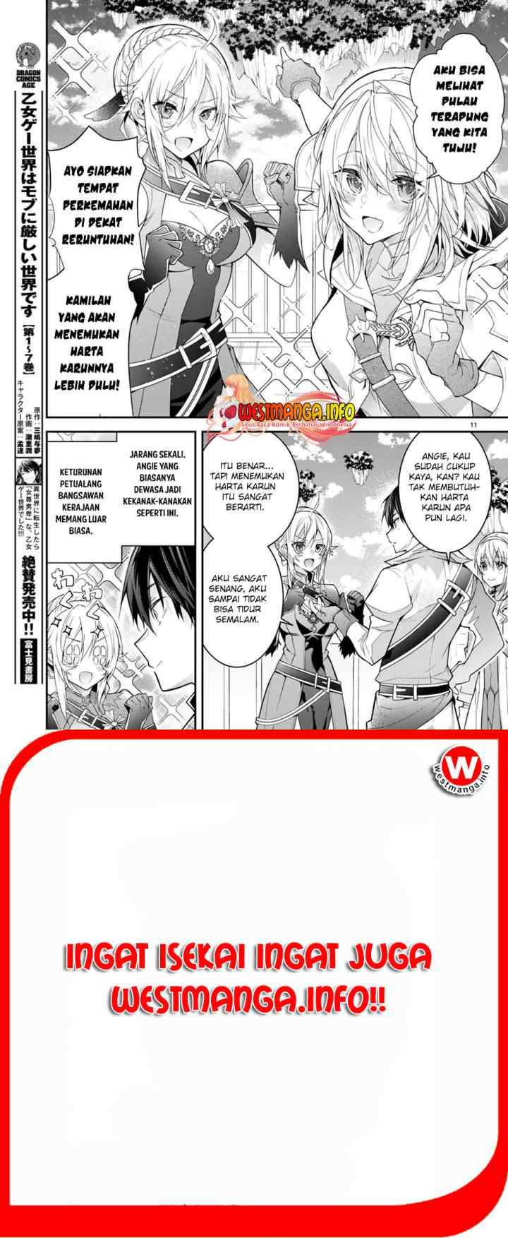 Otome Game Sekai wa Mob ni Kibishii Sekai Desu chapter 40 halaman 7