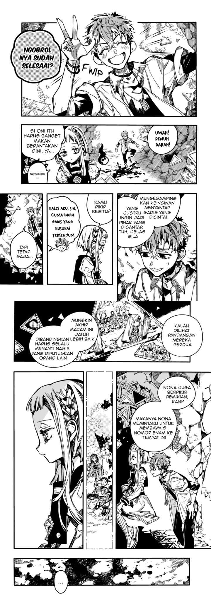 Jibaku Shounen Hanako-kun chapter 95 halaman 17