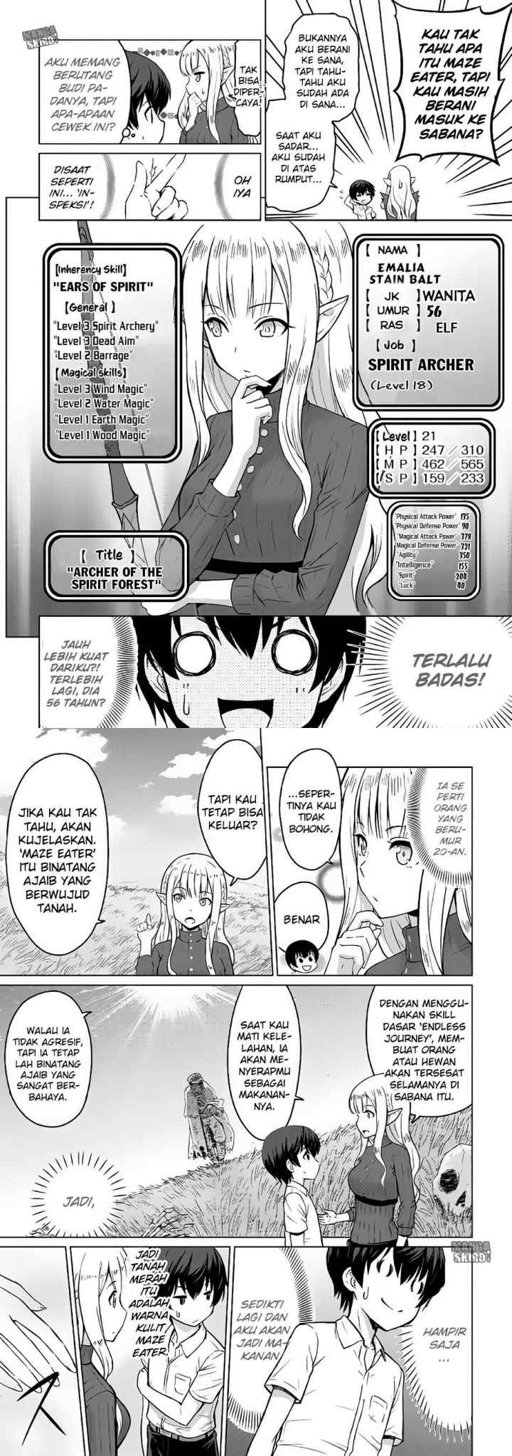 Saikyou no Shokugyou wa Yuusha demo Kenja demo naku Kanteishi (Kari) rashii desu yo? chapter 1 halaman 13