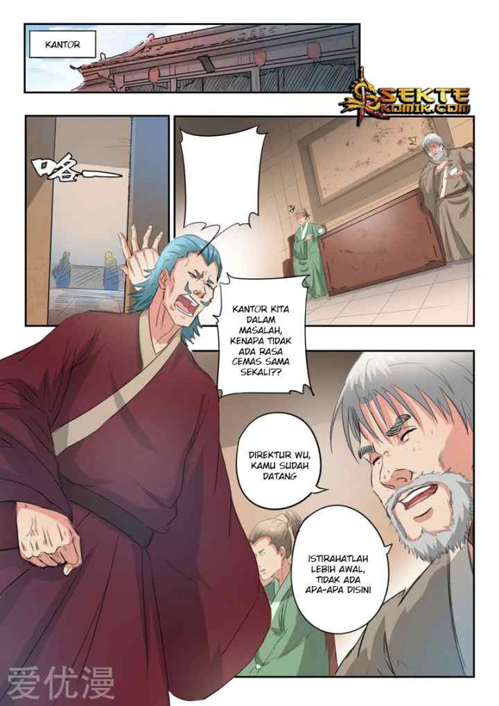 Martial Master chapter 398 halaman 8