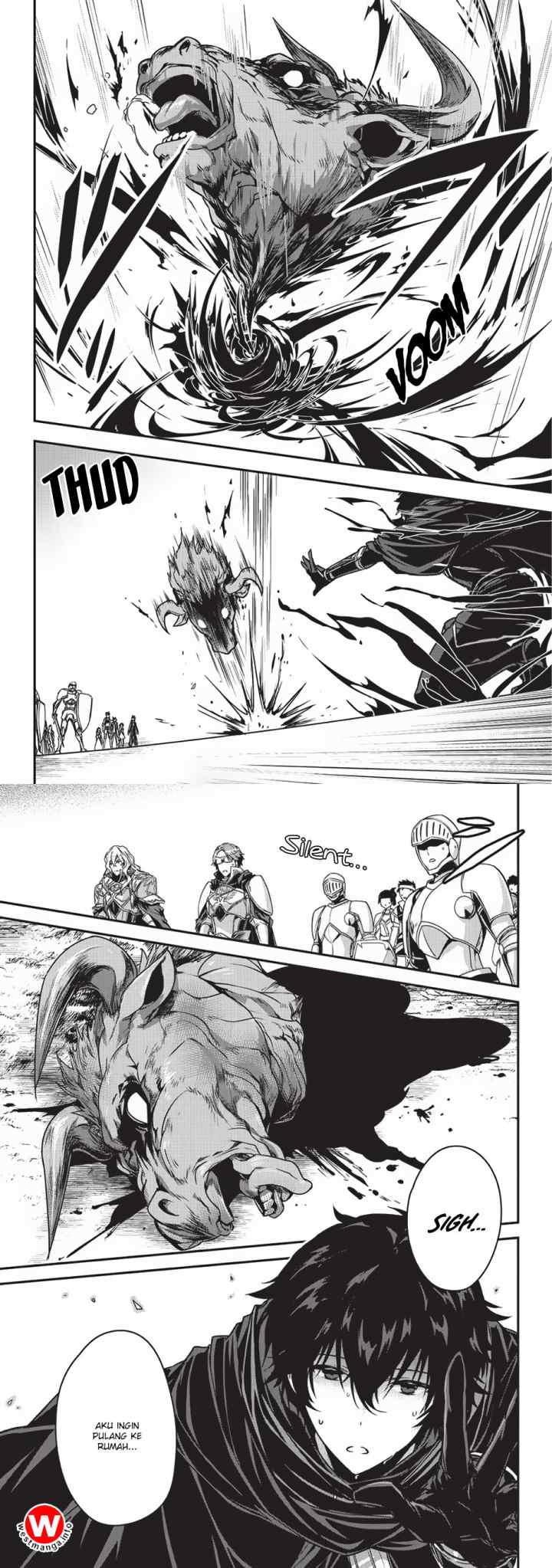 Assassin de aru ore no Sutetasu ga Yuusha yori mo Akiraka ni Tsuyoi Nodaga chapter 4.1 halaman 7
