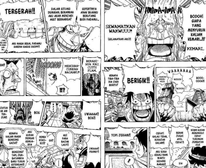One Piece chapter 399 halaman 8