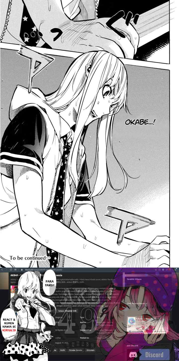 AKB49 - Renai Kinshi Jourei chapter 243 halaman 12