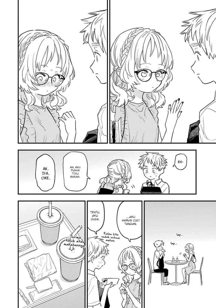 Sukinako ga Megane wo Wasureta chapter 74.1 halaman 6