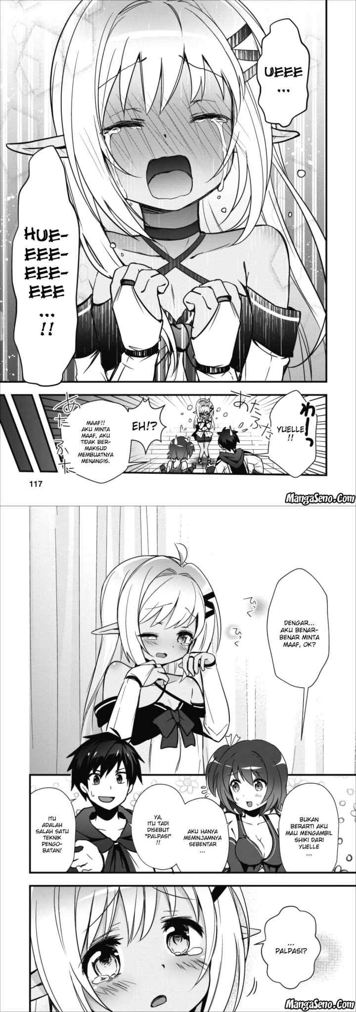 Isekai no Meikyuu Toshi de Chiyu Mahoutsukai Yattemasu chapter 4 halaman 12