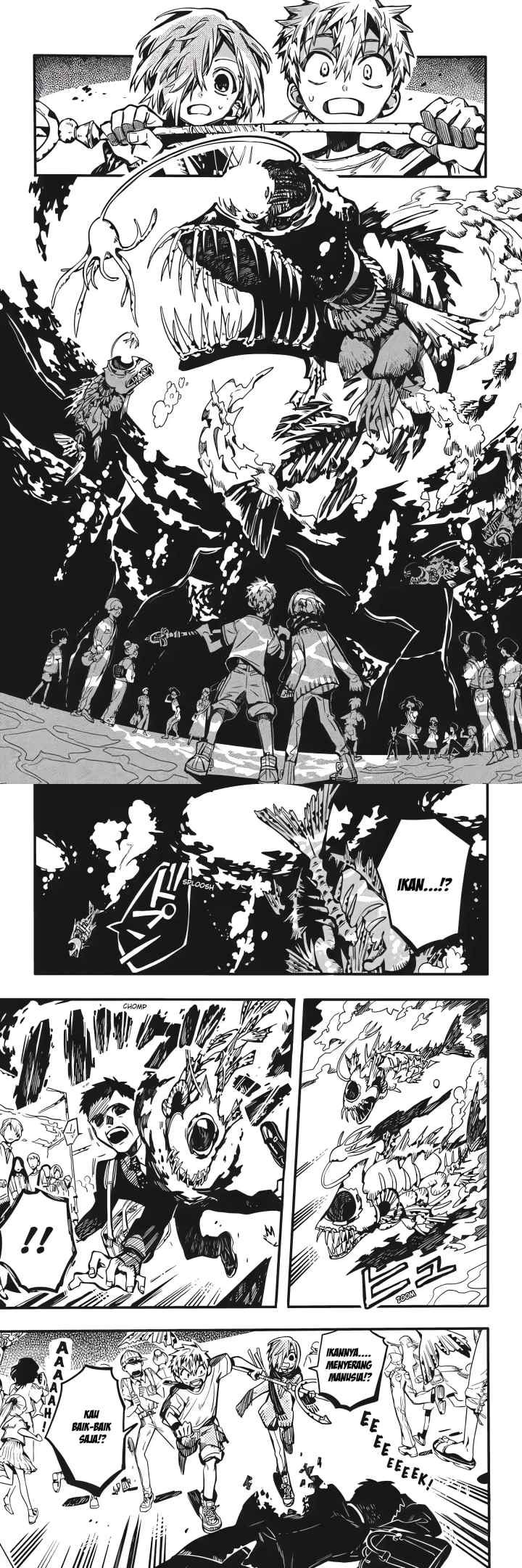 Jibaku Shounen Hanako-kun chapter 98 halaman 16