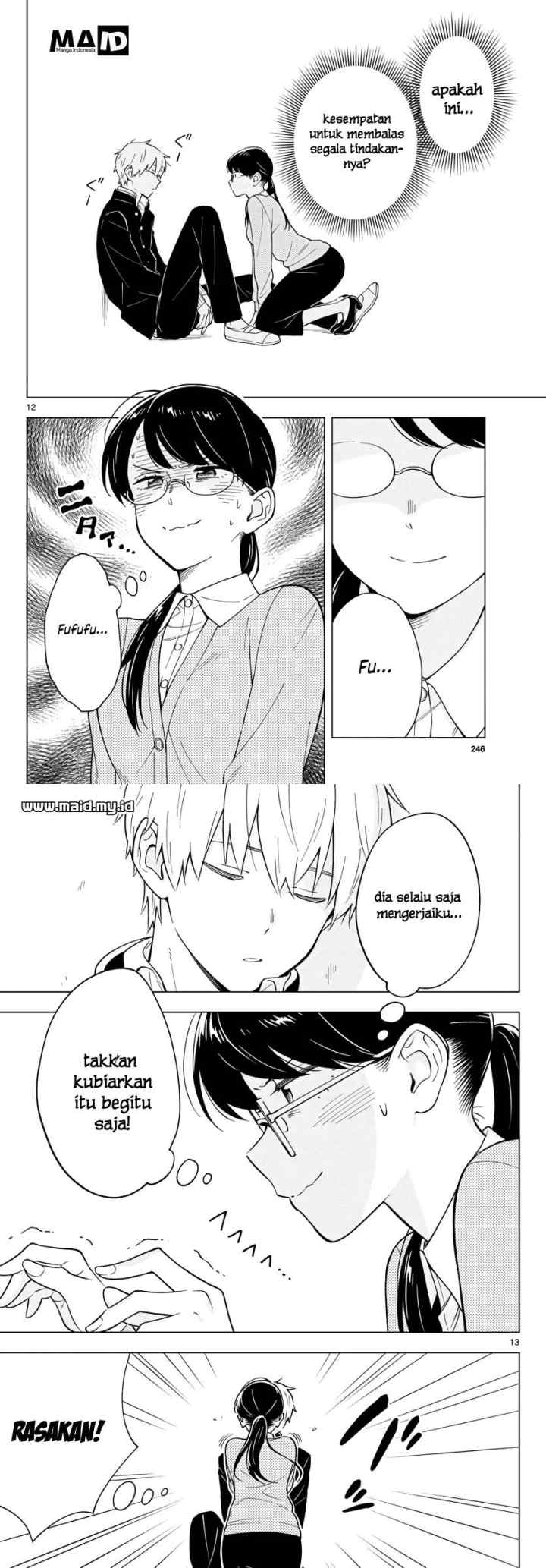 Sensei wa Koi wo Oshierarenai chapter 8 halaman 8