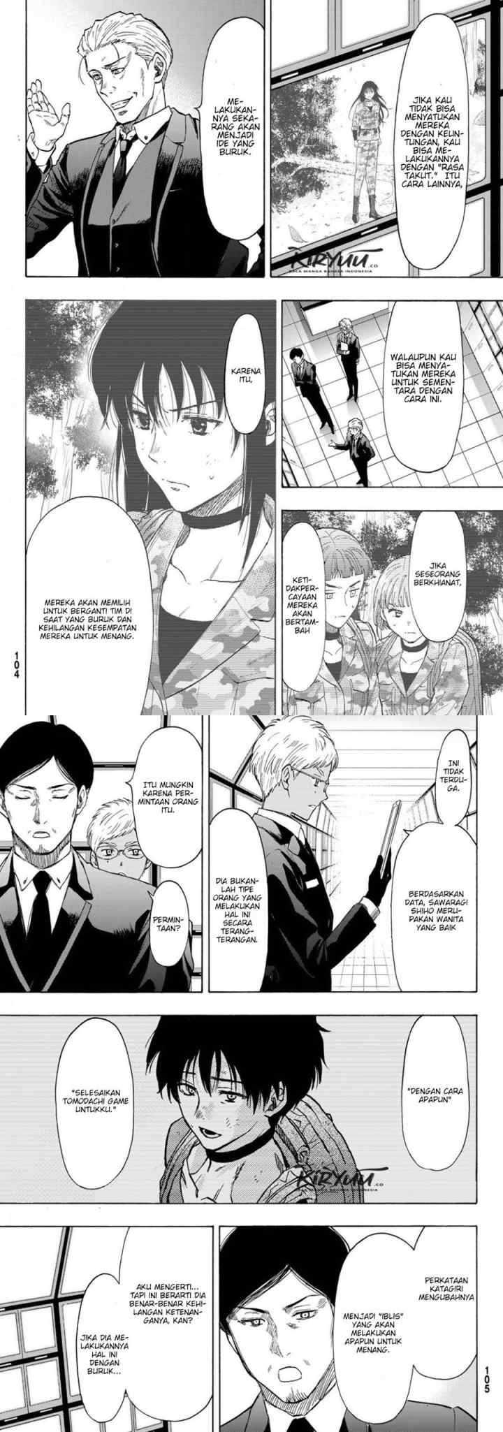 Tomodachi Game chapter 80 halaman 6