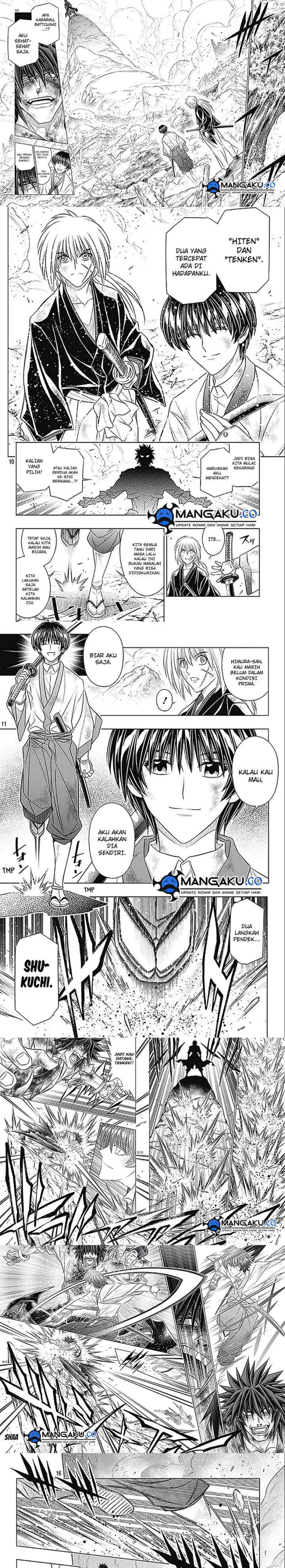 Rurouni Kenshin: Hokkaido-hen chapter 56 halaman 10