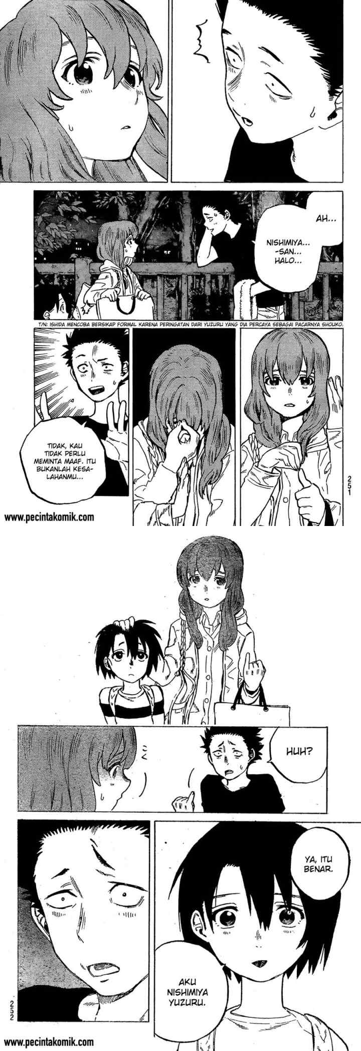 Koe no Katachi chapter 14 halaman 8