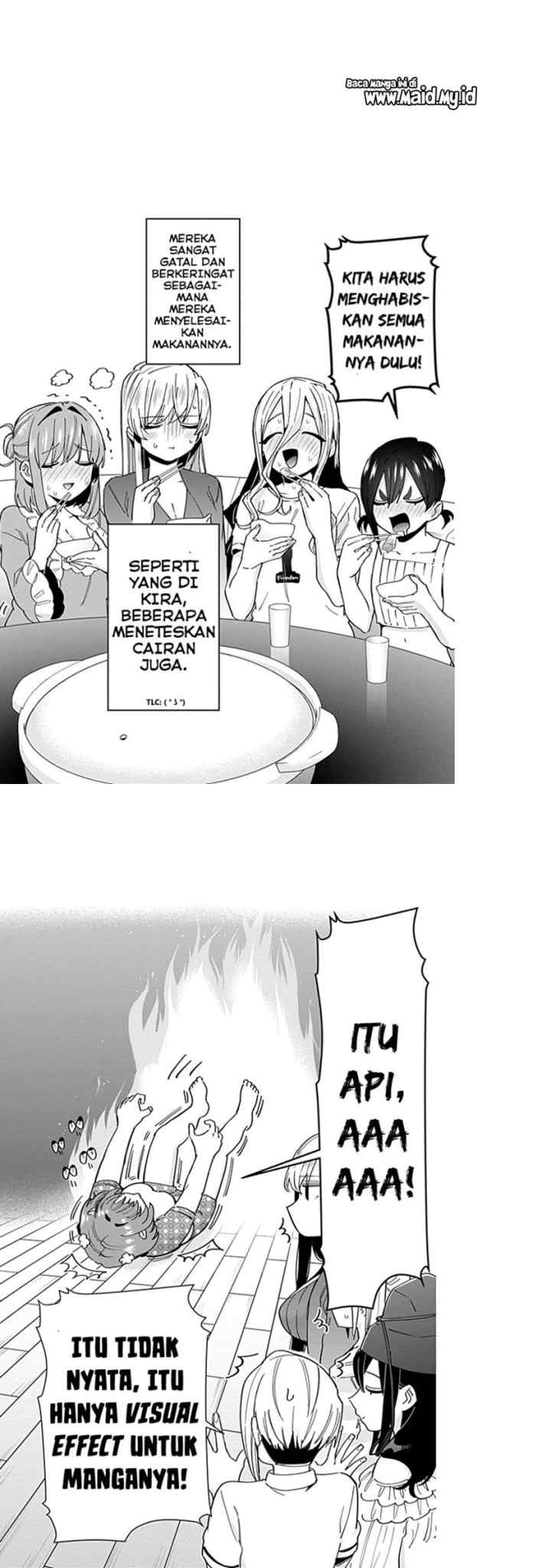 Kimi no Koto ga Dai Dai Dai Dai Daisuki na 100-ri no Kanojo chapter 72.5 halaman 6