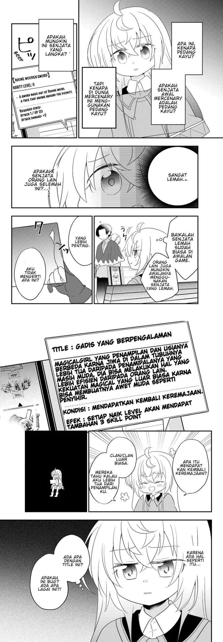 Bishoujo ni Natta kedo, Netoge Haijin Yattemasu chapter 3 halaman 5