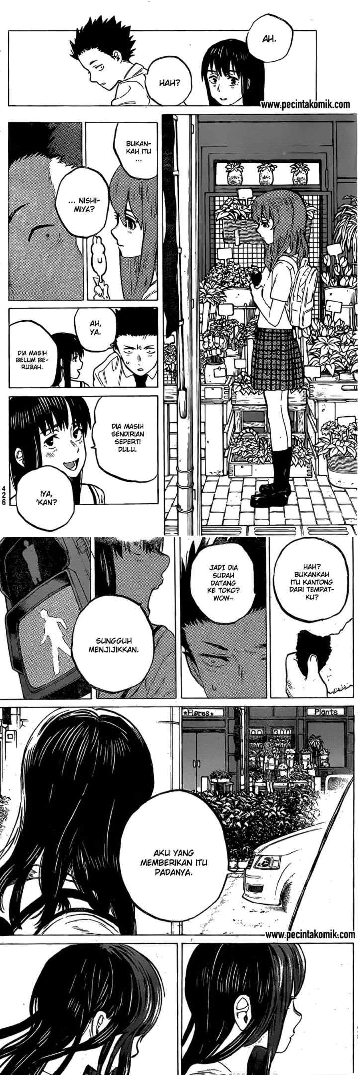 Koe no Katachi chapter 20 halaman 10