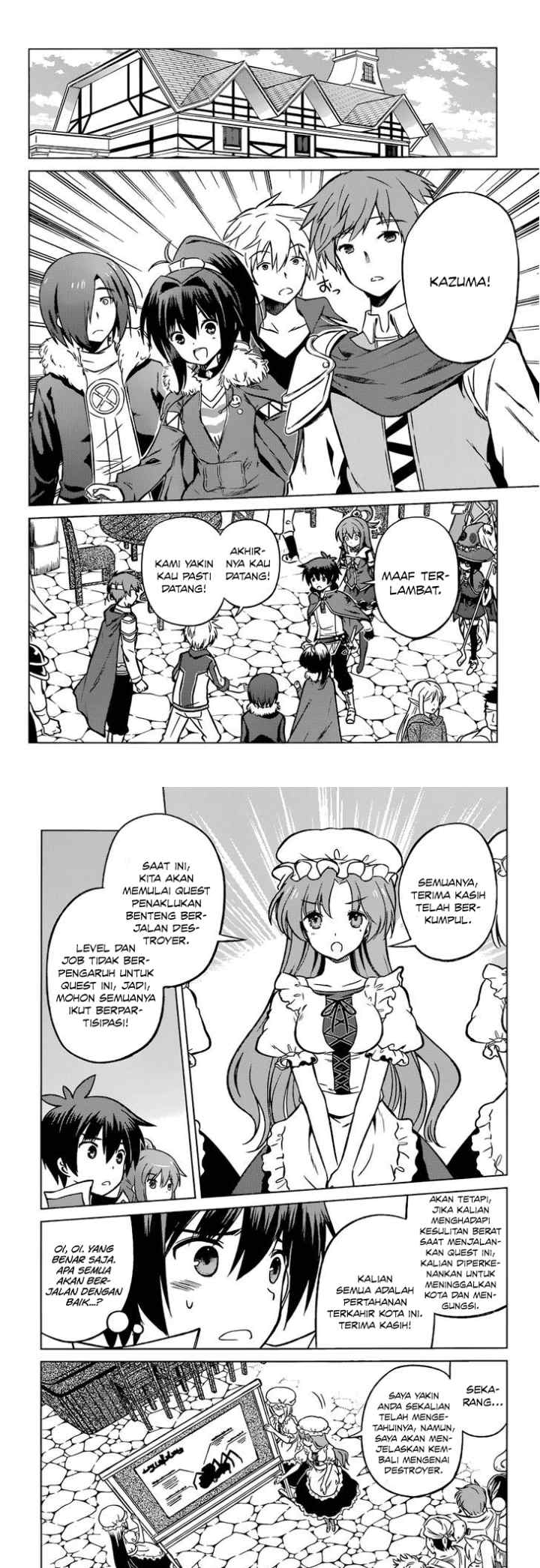 Kono Subarashii Sekai ni Shukufuku o! chapter 19 halaman 5