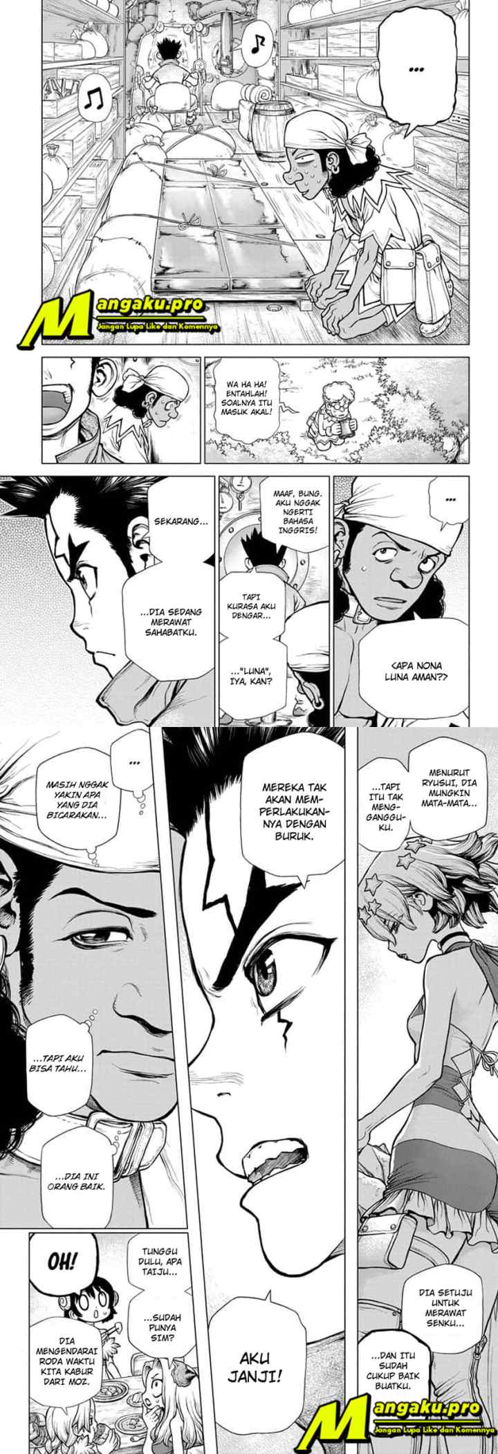 Dr. Stone chapter 162 halaman 7