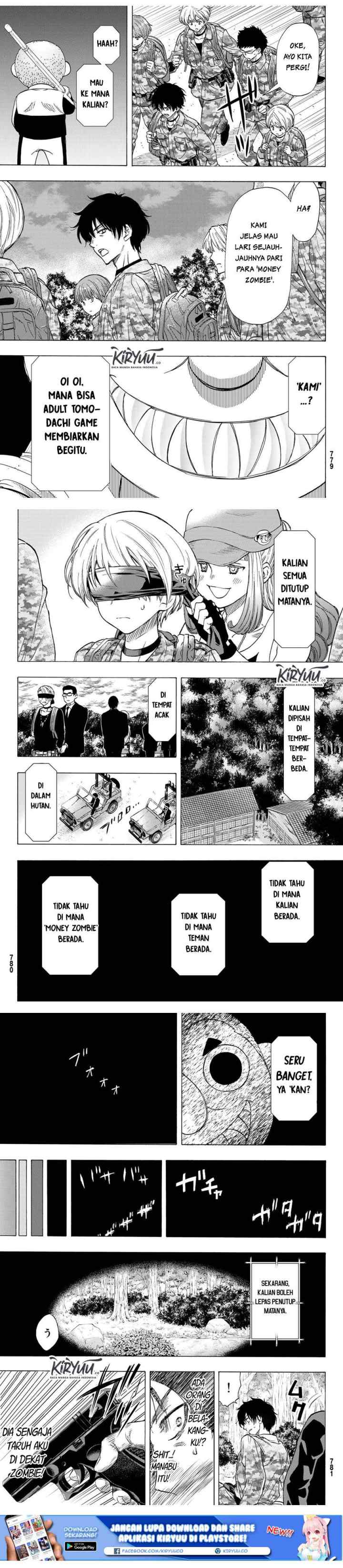 Tomodachi Game chapter 67 halaman 12