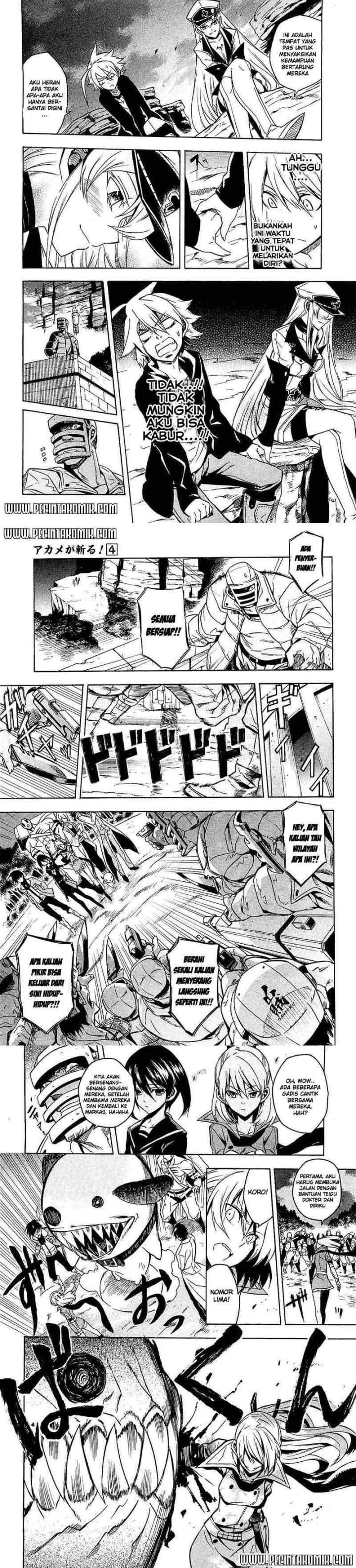 Akame ga Kill! chapter 17 halaman 7