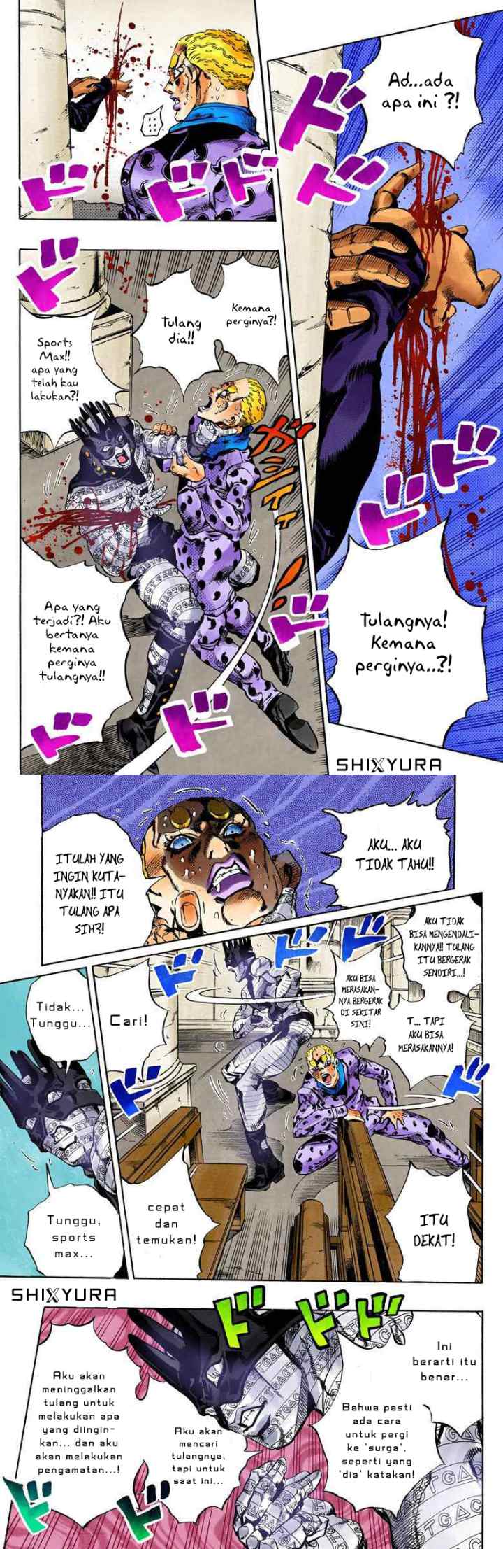 JoJo no Kimyou na Bouken - Stone Ocean chapter 58 halaman 8