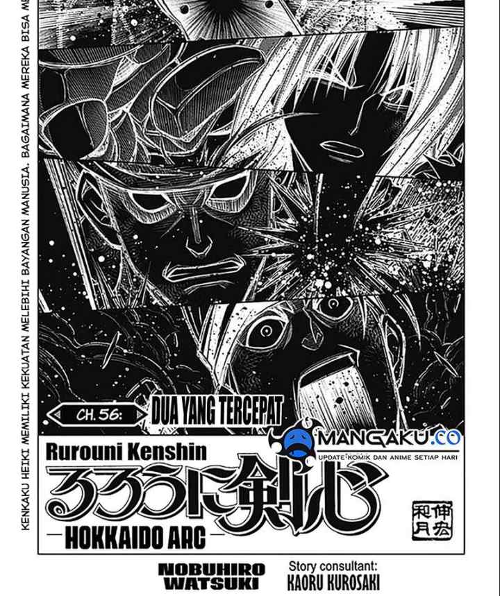 Rurouni Kenshin: Hokkaido-hen chapter 56 halaman 9