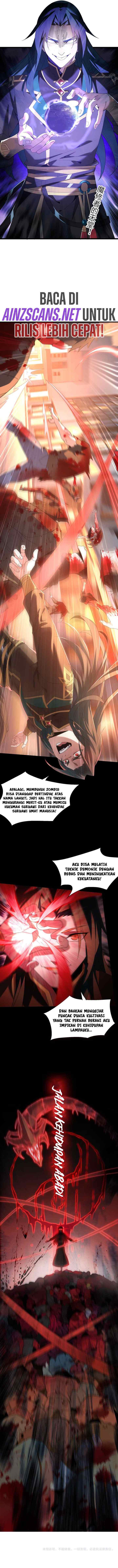 Reborn as a Demonic Cultivator: Starting with a Zombie Planet chapter 1 halaman 14