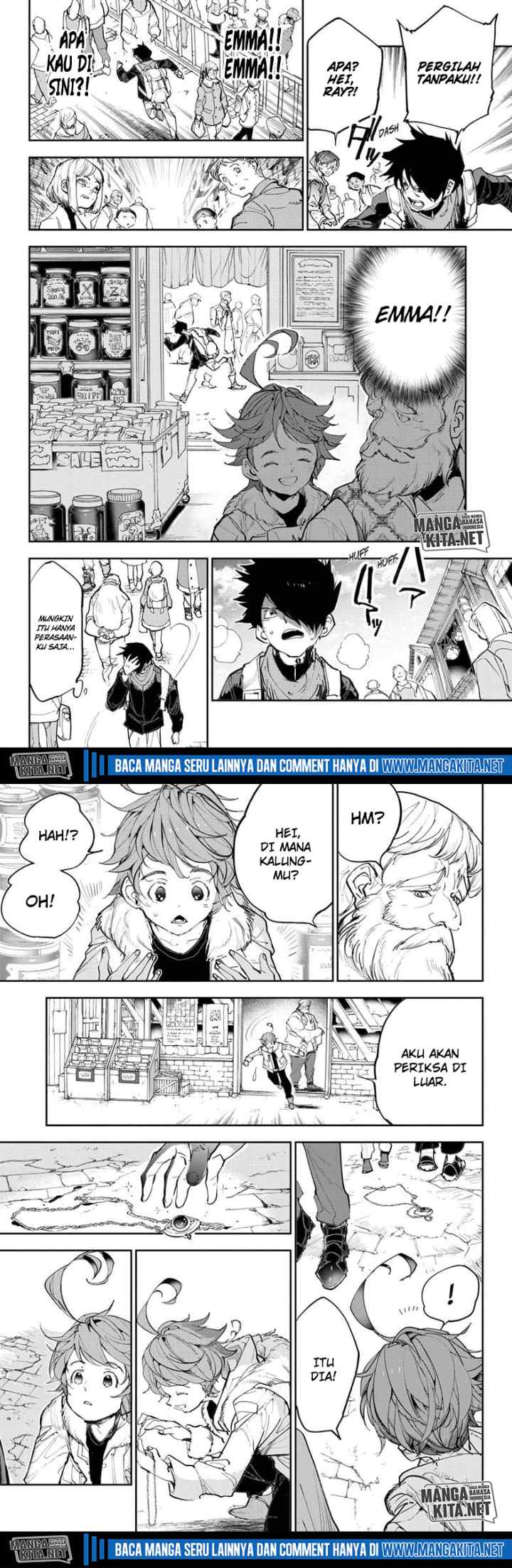 Yakusoku no Neverland chapter 181 halaman 6