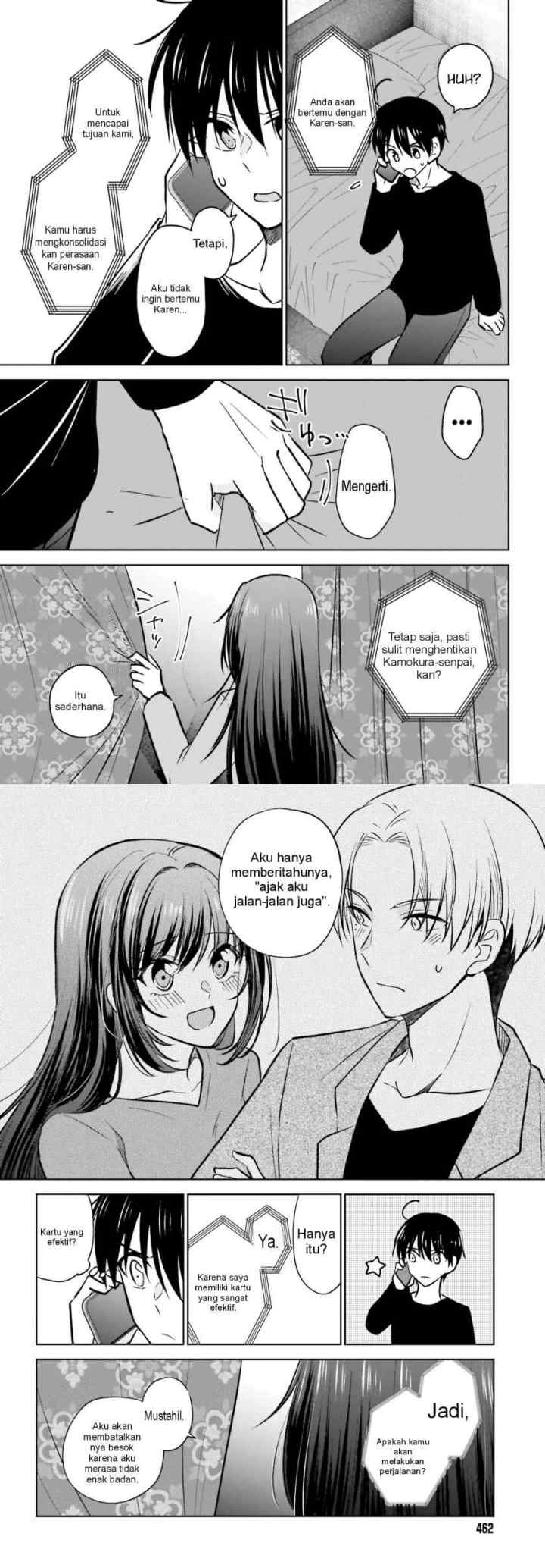 Kanojo ga Senpai ni NTR-reta node, Senpai no Kanojo wo NTR-masu chapter 8 halaman 13