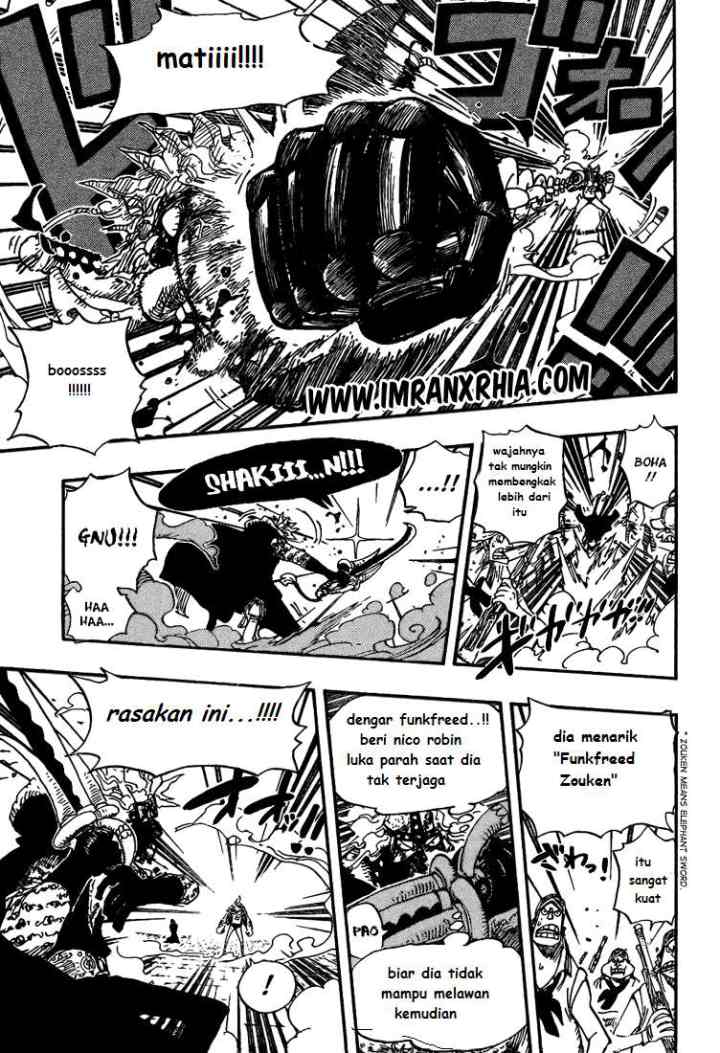 One Piece chapter 423 halaman 7