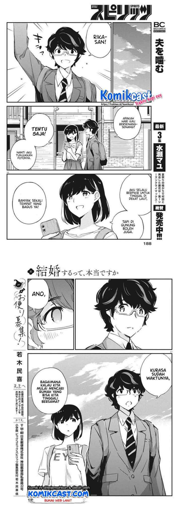 Kekkon Surutte, Hontou desu ka? chapter 58 halaman 9