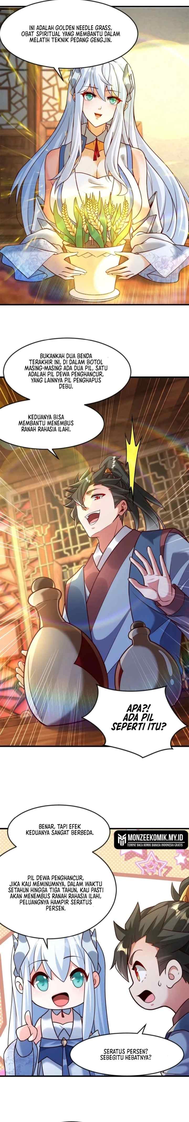 I Scared the Divine Lord as I handed over the Ancient Immortal Pill chapter 70 halaman 8
